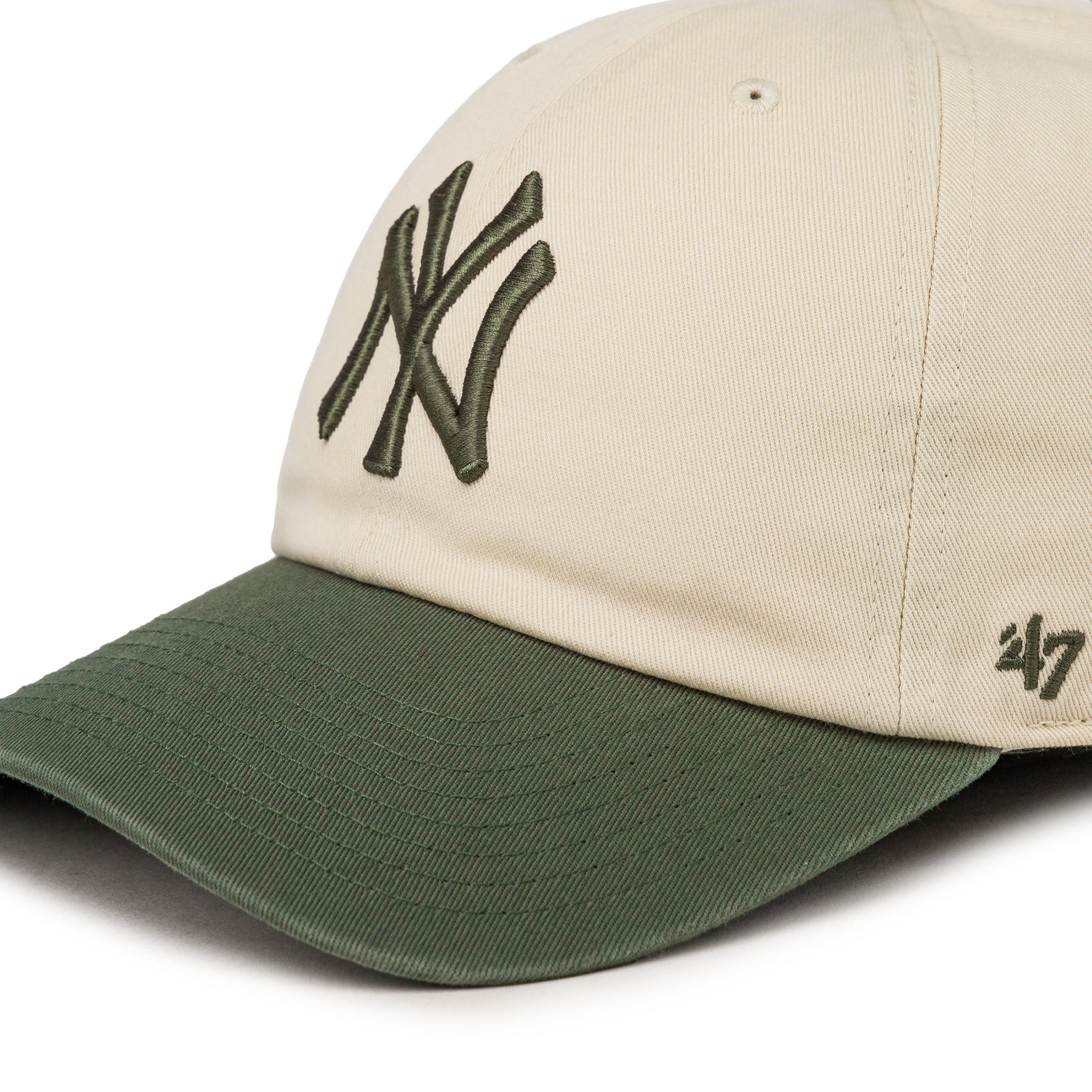 47 MLB New York Yankees Two Tone *Clean Up* Cap w/ No Loop Label