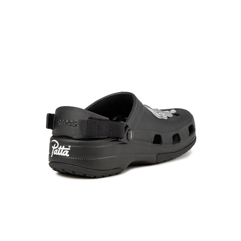 Crocs x Patta Classic Clog EXP - 43-44 / Black - 3