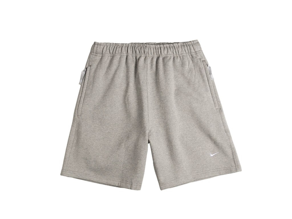 White and grey nike shorts top
