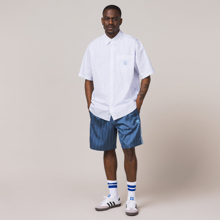 Adidas Pinstripe Sprinter Shorts