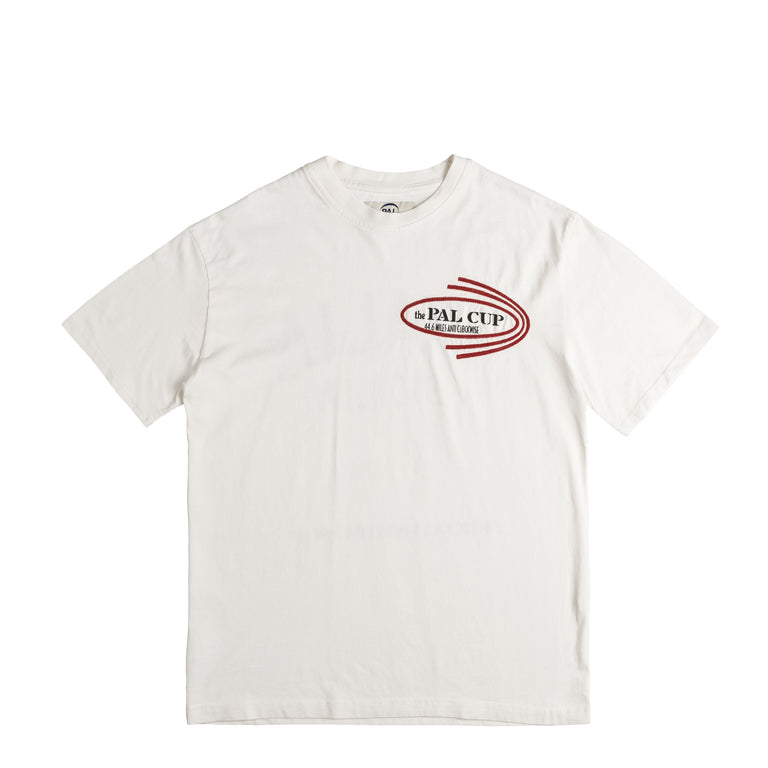 Radial logo-print hoodie Lemon Souvenir T-Shirt