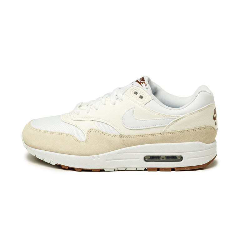 Nike air max 1 tan suede sales
