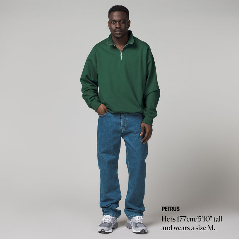 Asphaltgold Essential Half Zip Sweater