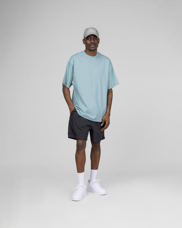 Nike metallic swoosh cheap