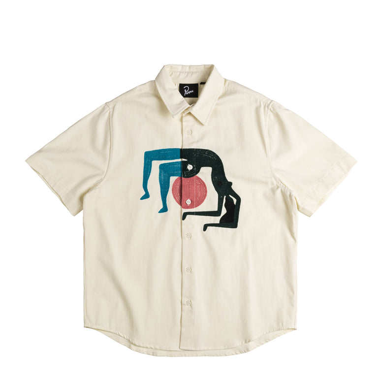 By Parra Yoga Balled Short Sleeve Shirt