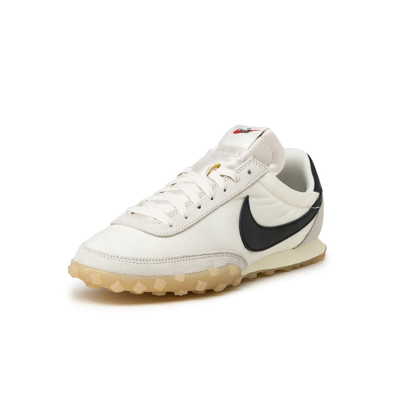 Nike Waffle Racer - 38.5 / Sail / Black / Coconut Milk / Gum Light Brown - 5