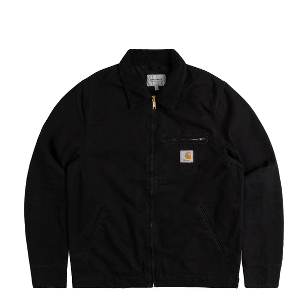 Carhartt WIP Detroit Jacket Black/Black Rinsed | M | 1142323_M