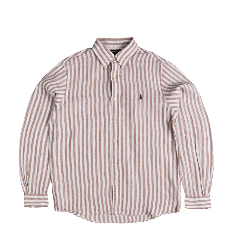 Polo Ralph Lauren Custom Fit Striped Linen Shirt