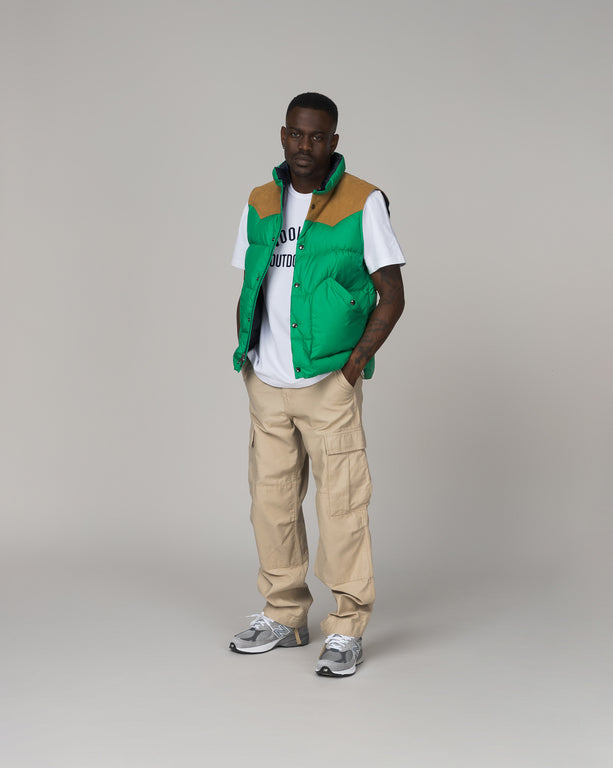 Kelly green puffer vest clearance