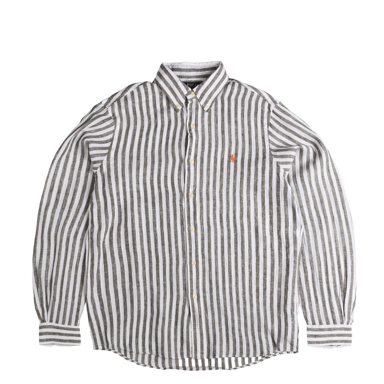 Polo Ralph Lauren Custom Fit Striped Linen Shirt