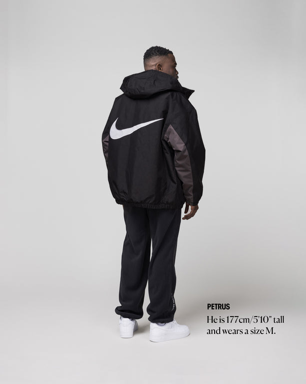 Black Nike Sportswear Solo Swoosh Puffer Jacket