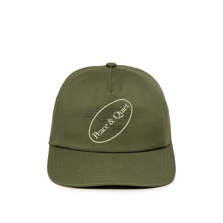 Museum of Peace & Quiet Museum Hours 5-Panel Hat