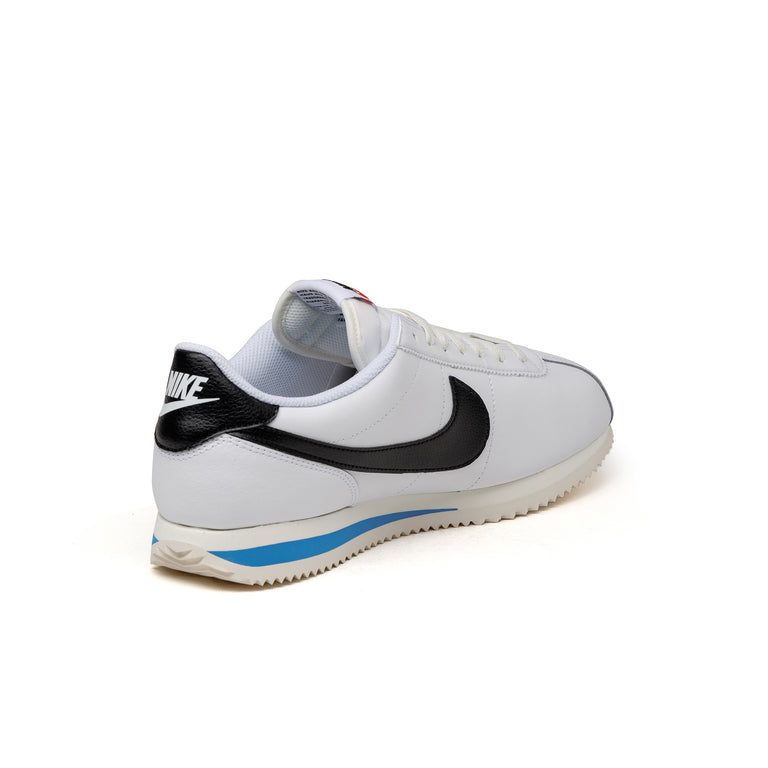 Nike cortez black blue discount