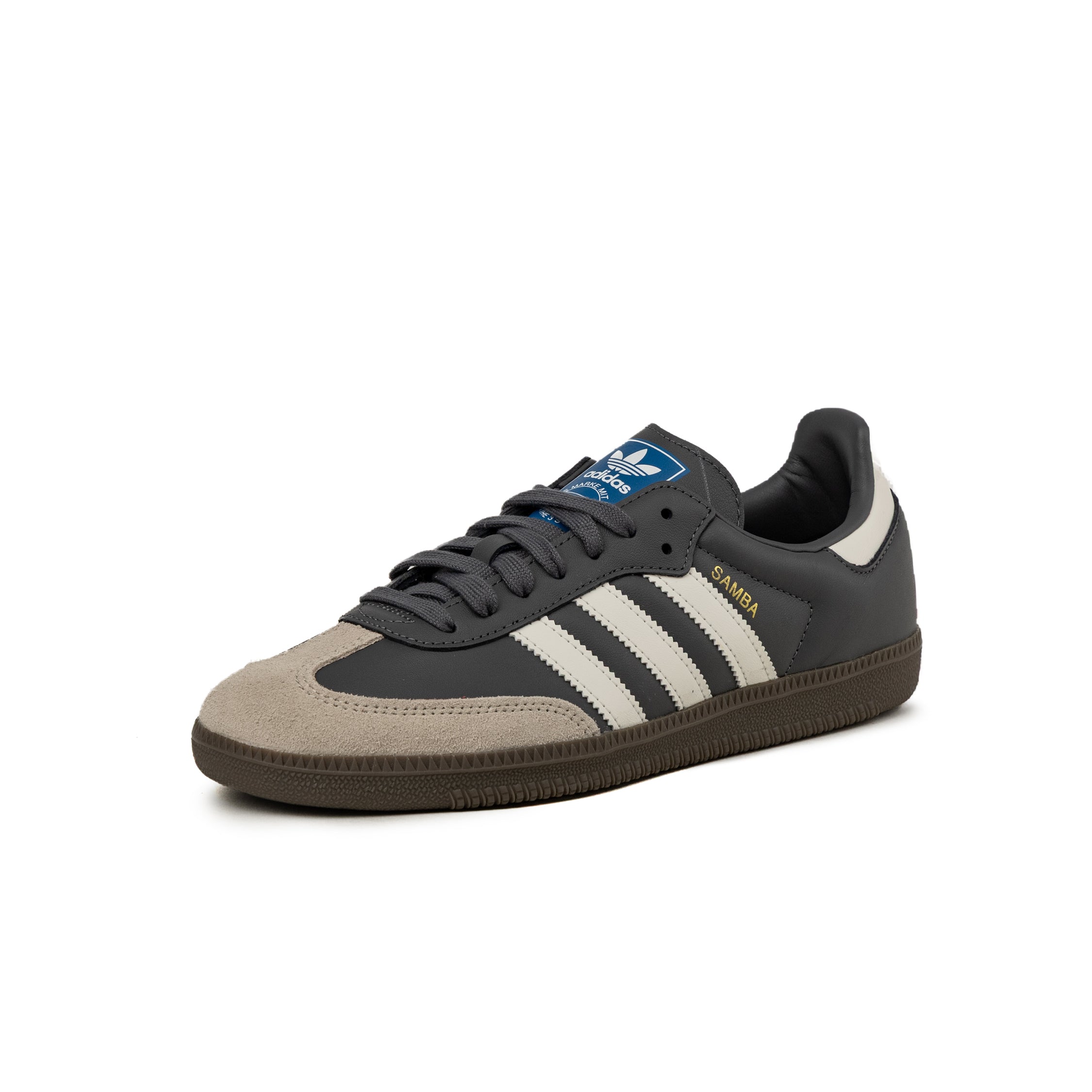 美品　adidas Samba OG サンバ　DASH GLAY adidas SAMBA OG CORE BLACK/FOOTWEAR WHITE/GUM（アディダス