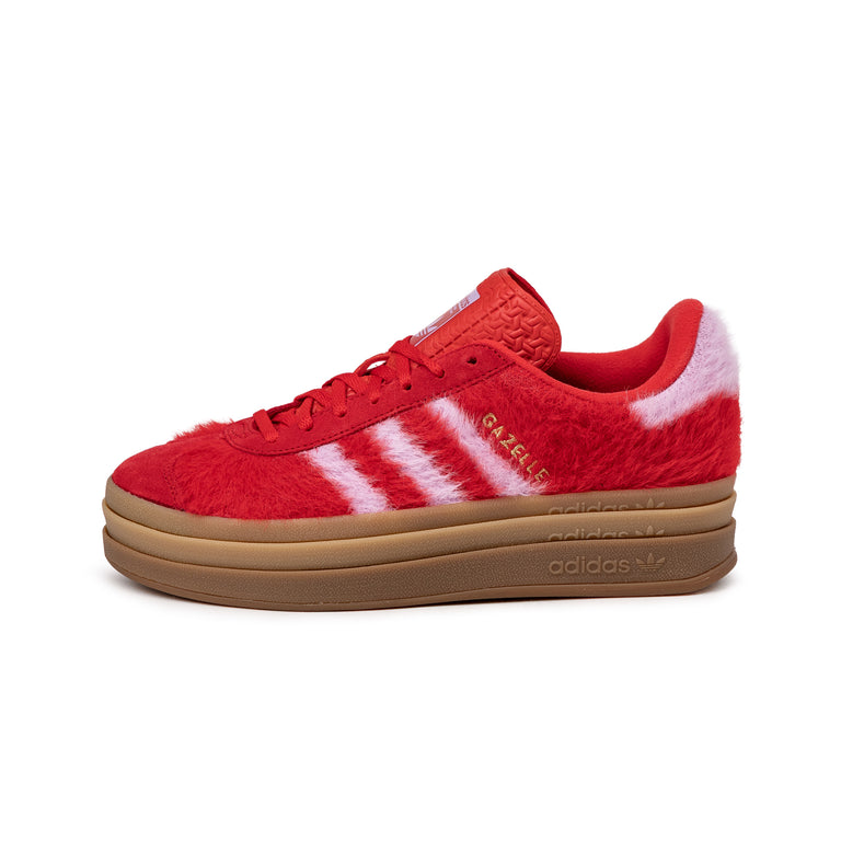 Adidas Gazelle Bold W - 38 / Better Scarlet / Bliss Lila / Gold Metallic
