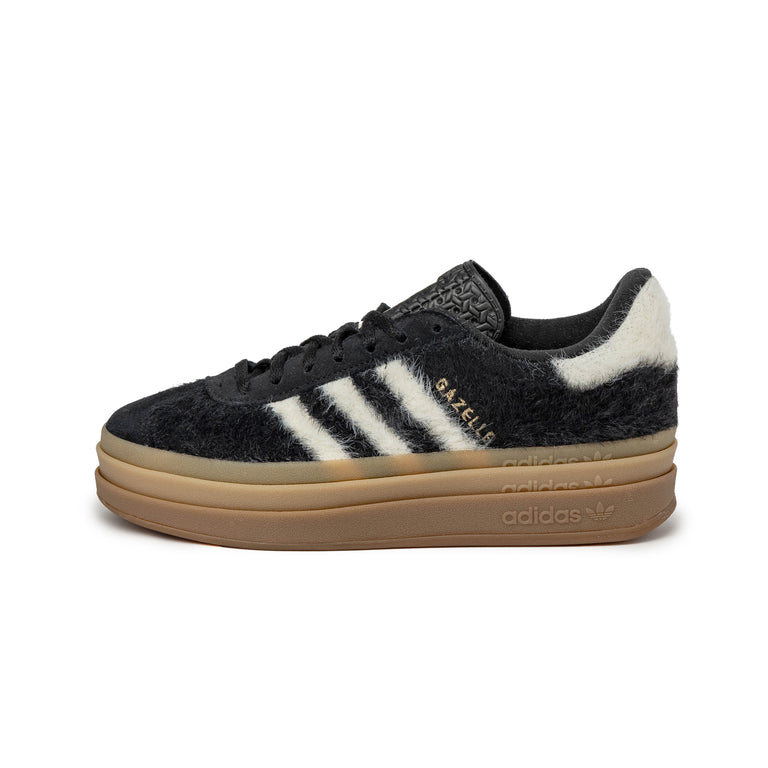 Adidas Gazelle Bold W - 37 1/3 / Core Black / Cream White / Gold Metallic
