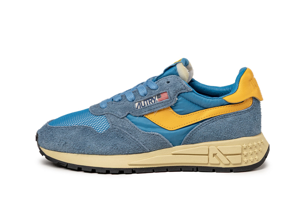【送料&関税込】Autry Reelwind Low-top Sneakers Autry Reelwind Low Sneakers In Black Nylon And Suede