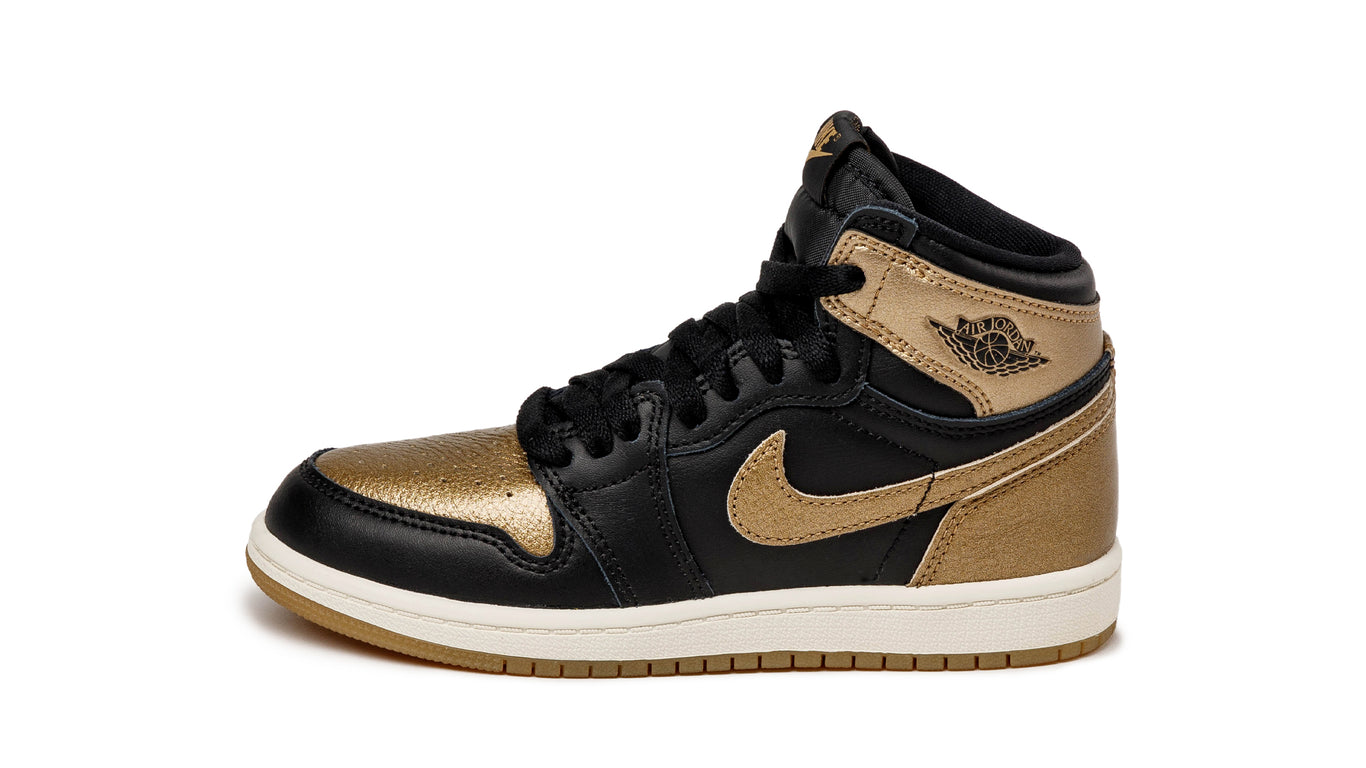 Nike Air Jordan 1 Retro High OG Black and Gold PS Sneaker jetzt online kaufen