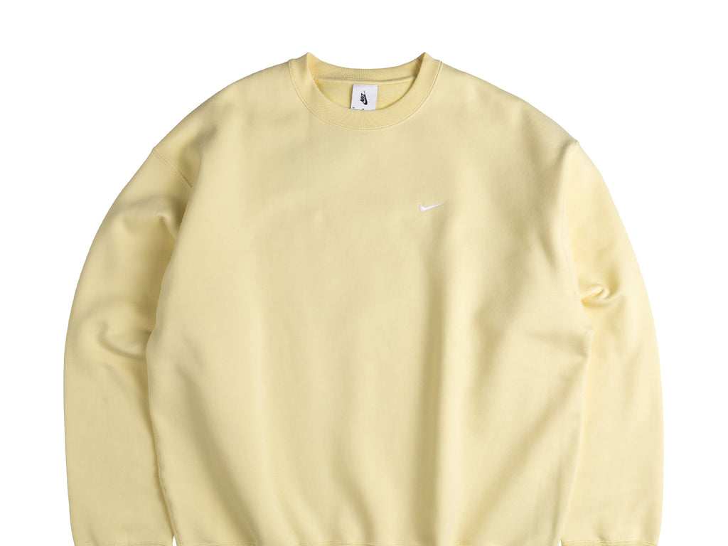 Retro gold vintage nike crew fleece top