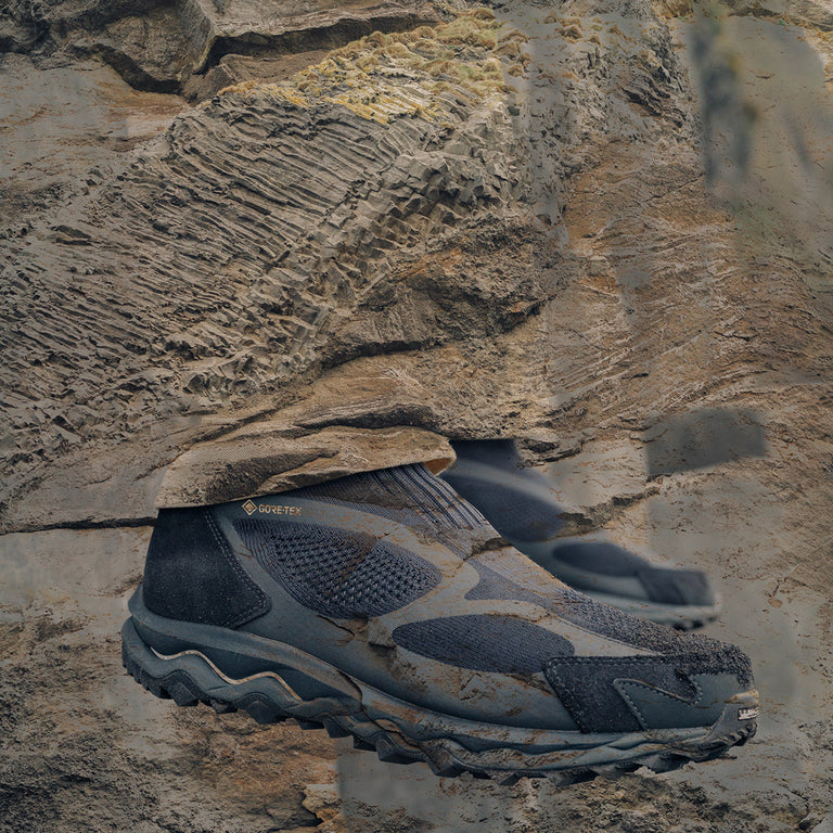Mizuno x Nonnative Wave Mujin TL Mid GTX onfeet