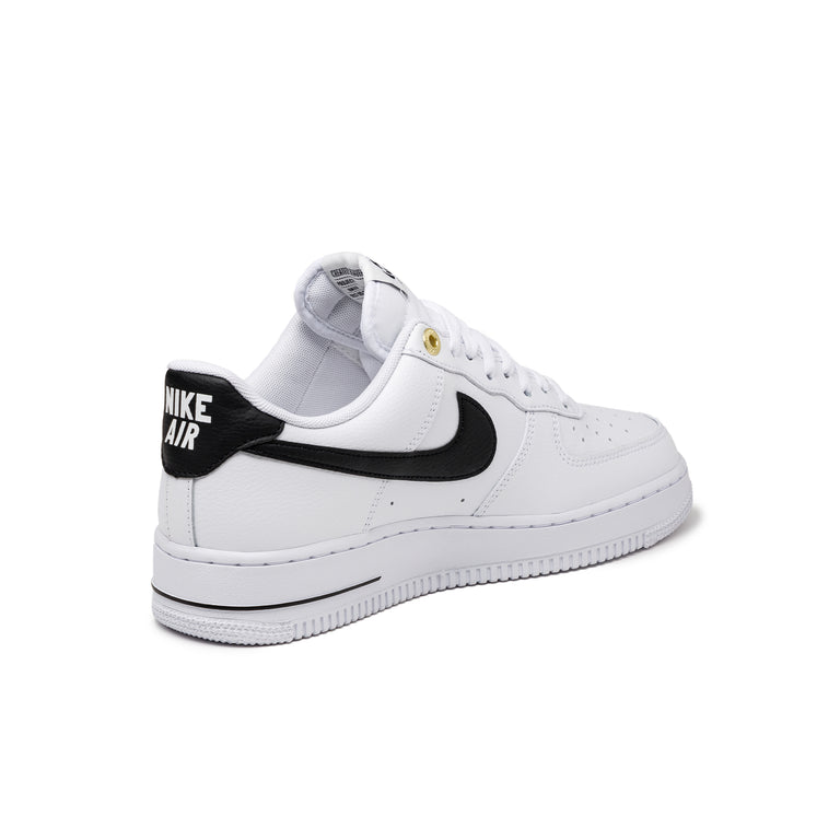 Nike air force 1 black online and white lv8