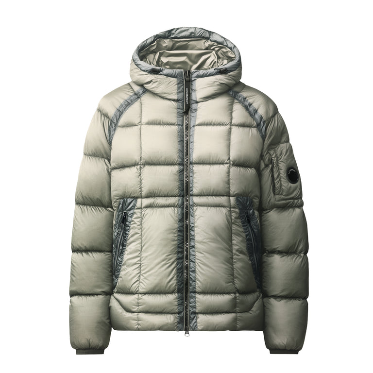 C.P. Company D.D. Shell Hooded Down Puffer Jacket - XXL / Flint Grey - 1
