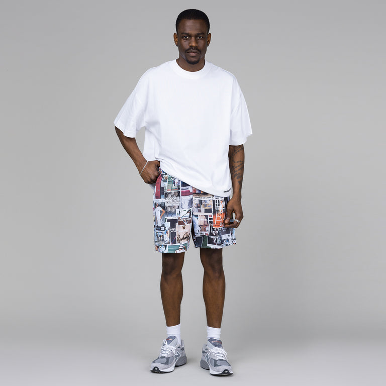 Lacoste 70’s Print Swim Trunks