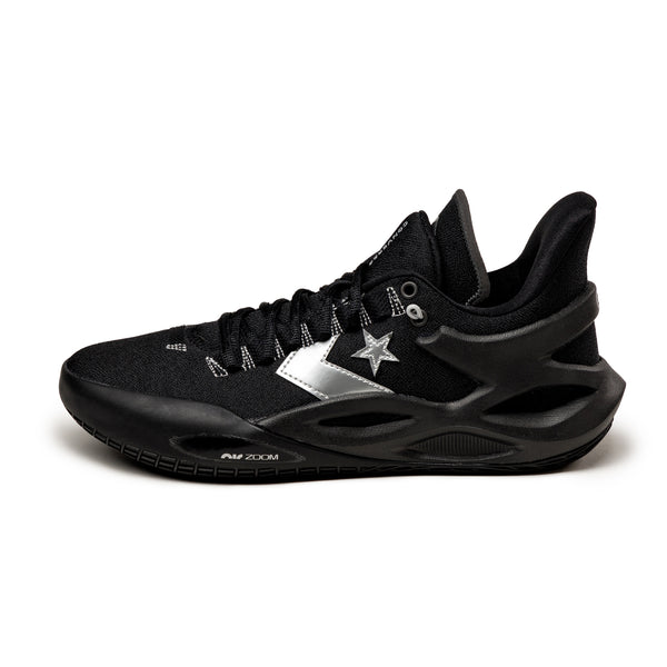 Black converse basketball shoes discount