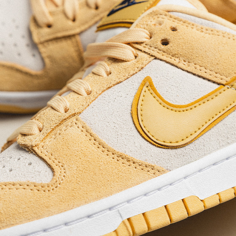Nike Wmns Dunk Low LX *Gold Suede* onfeet