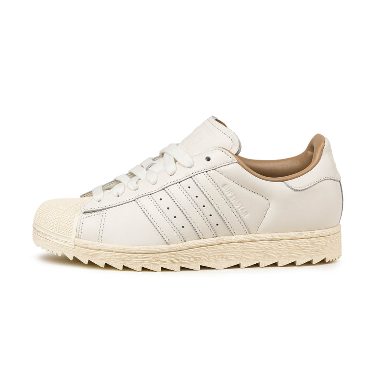Adidas Superstar II *Ripple* - 47 1/3 / Core White / Core White / Warm Sandstone - 1