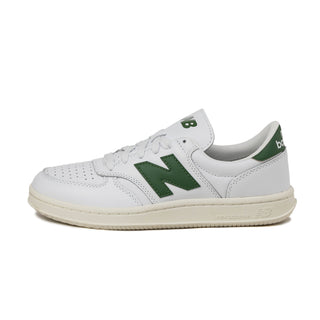 New Balance T500CLC - 45 / White / Dark Alpine Green
