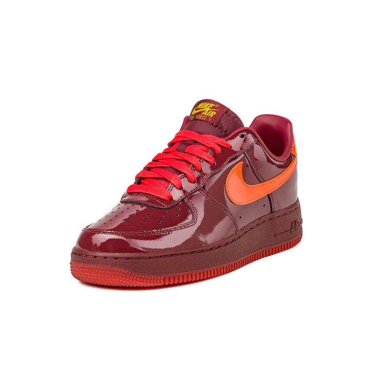 Nike Air Force 1 Low QS *Patent* - 47 / Dark Team Red / University Gold / Safety Orange / Challenge Red - 2