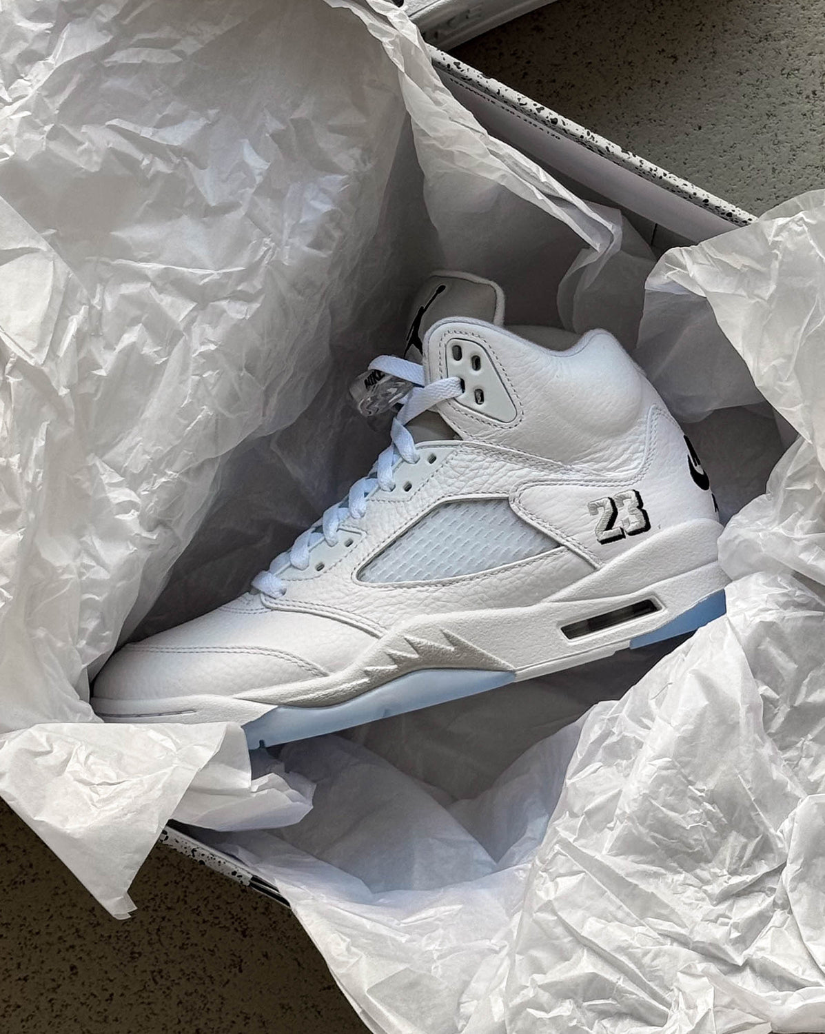 シューズ(男性用) Nike Air Jordan 5 Retro White and Black Nike Air Jordan 5 Retro OG sneakers » bestel nu online!