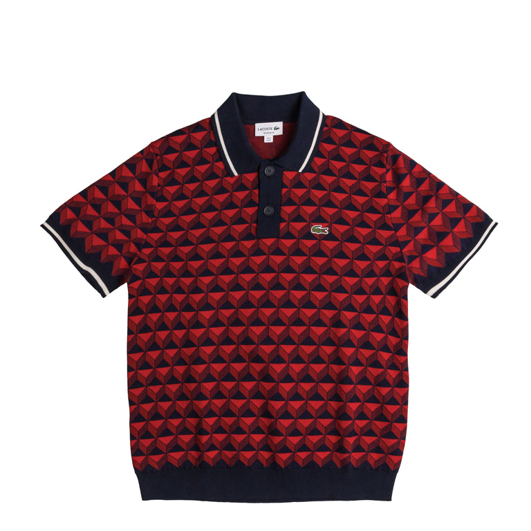 Lacoste Robert George Motif Polo Collar Sweater