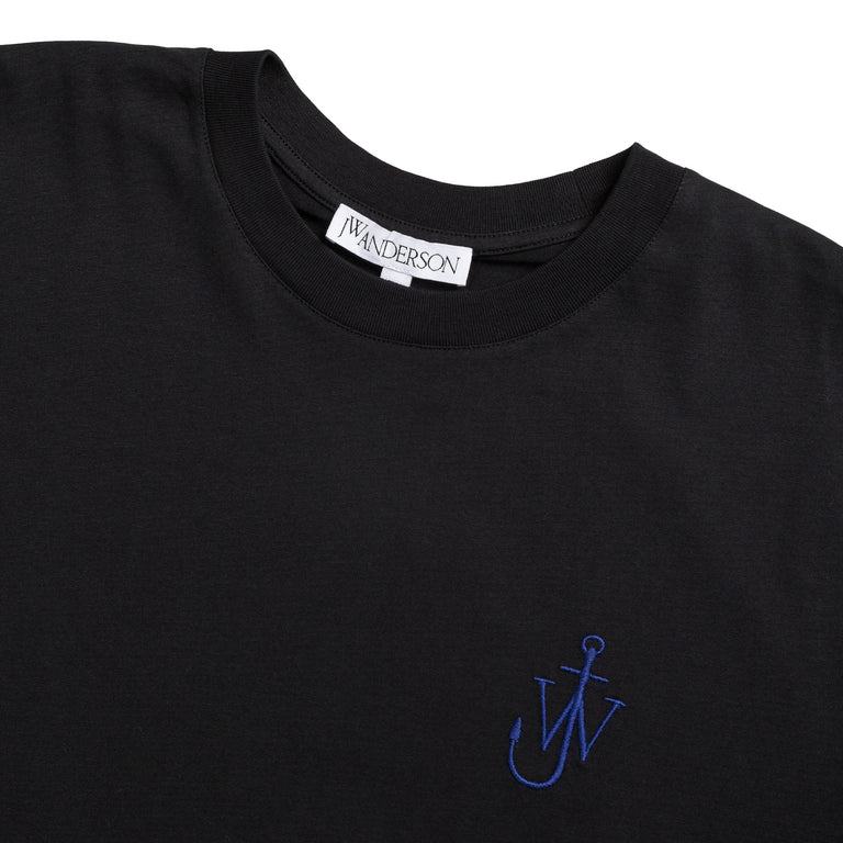 JW Anderson Anchor Embroidery Back Print T-Shirt