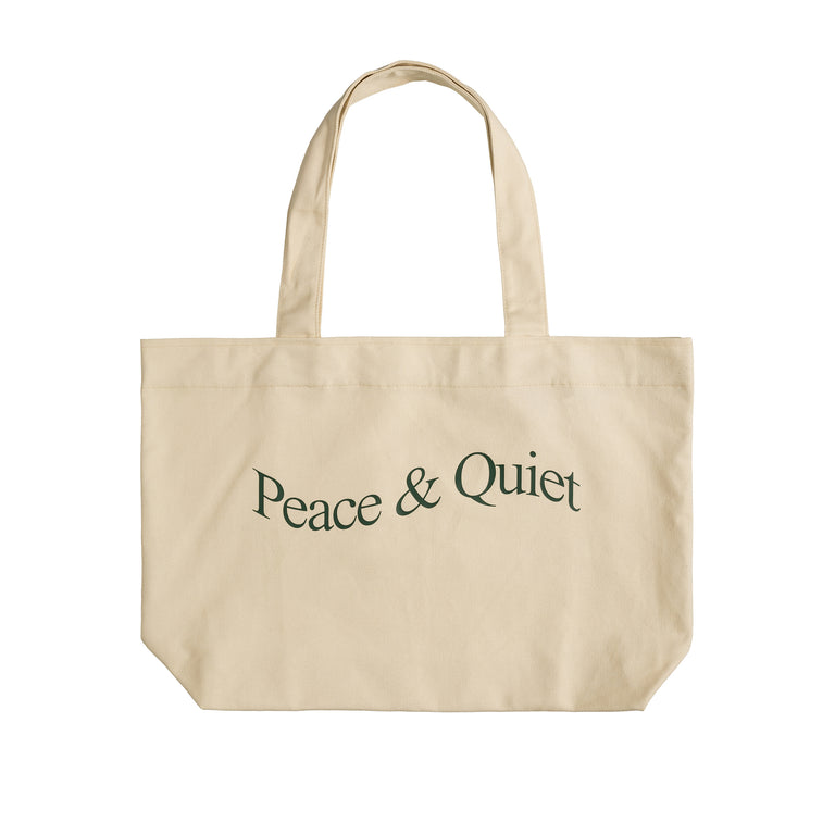 Museum of Peace & Quiet Wordmark Tote Bag