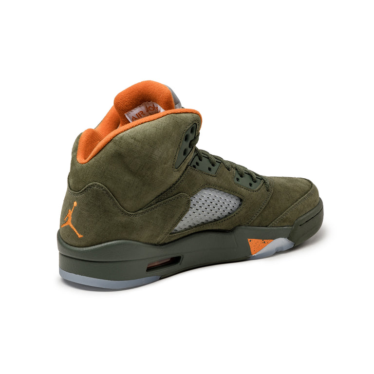 Nike Air Jordan Army 5 Retro *Olive* onfeet