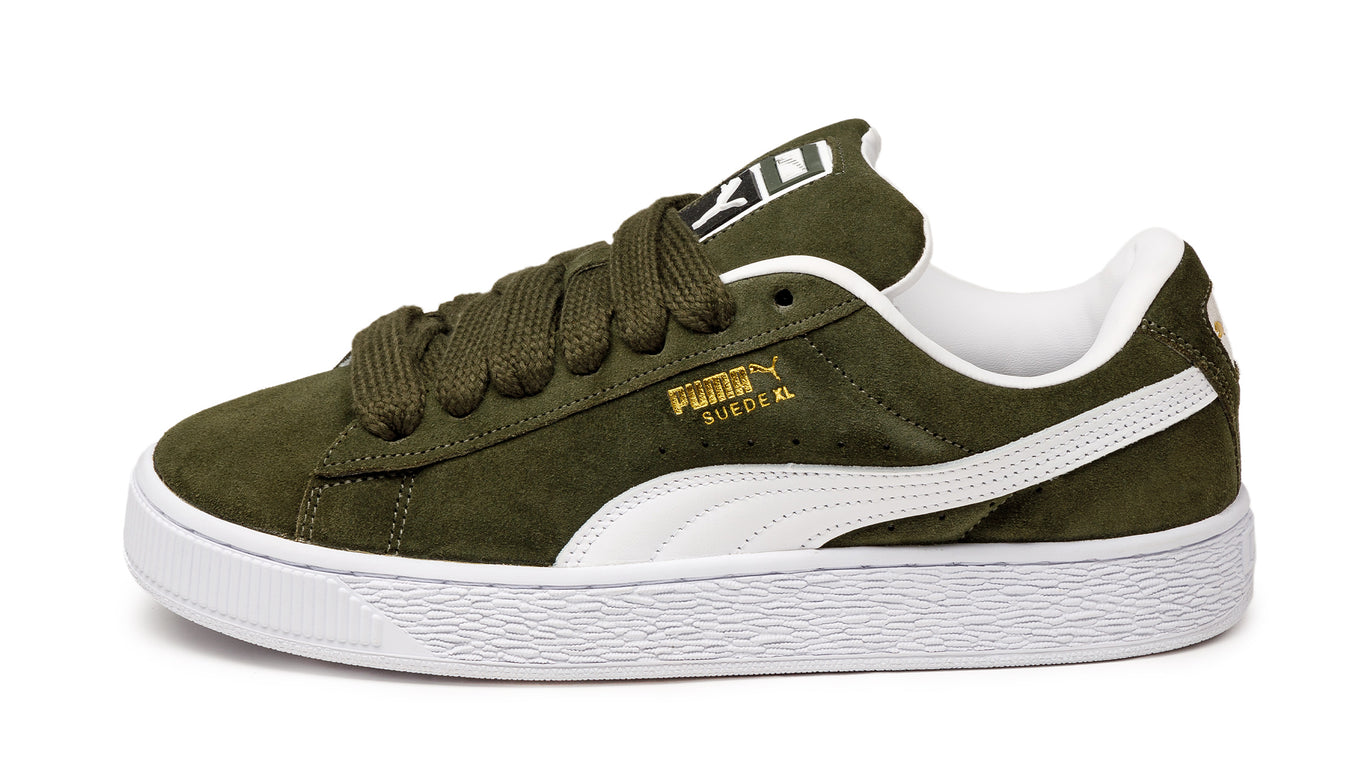 Puma suede dark grey hot sale