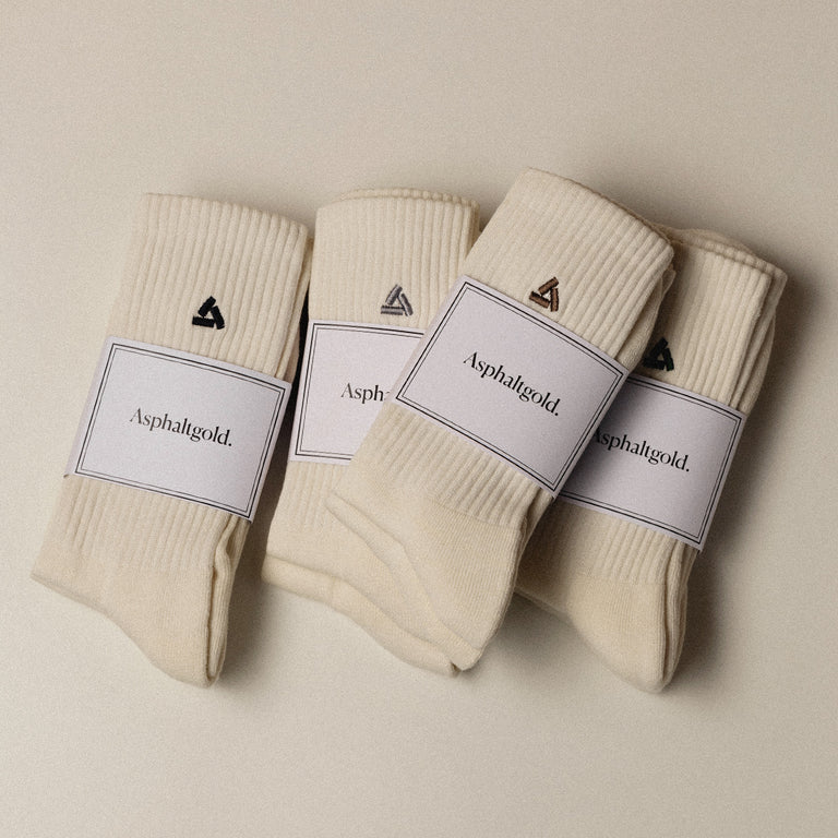 Asphaltgold Crew Socks *2-Pack*