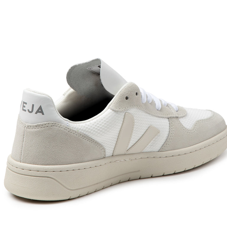 Veja	V-10 B-Mesh - 41 / White / Natural / Pierre - 3
