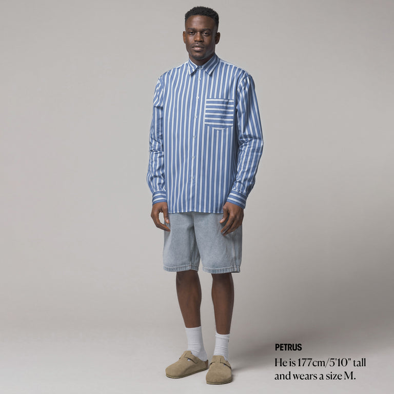 JW Anderson Classic Fit Patchwork Shirt