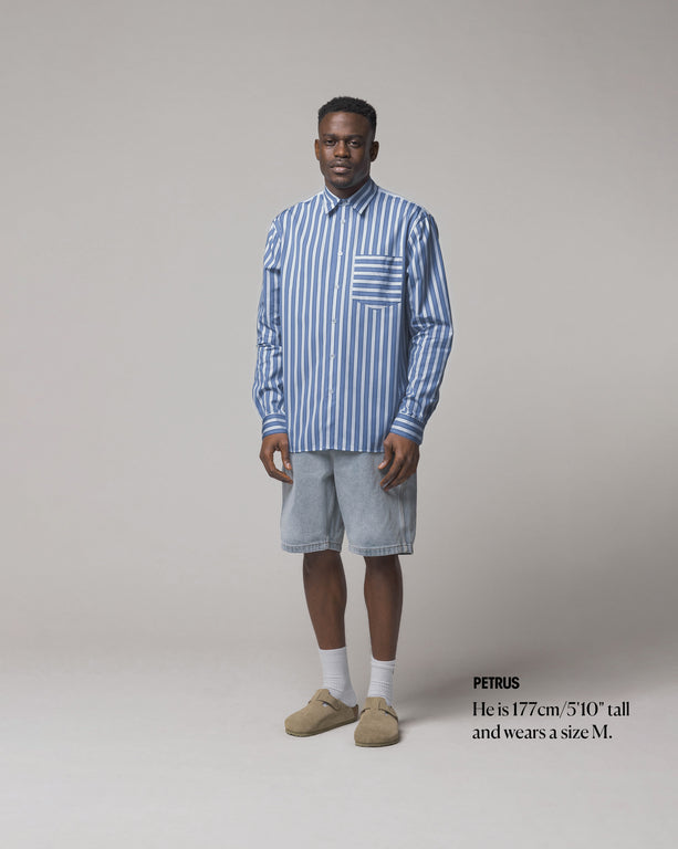 JW Anderson Classic Fit Patchwork Shirt