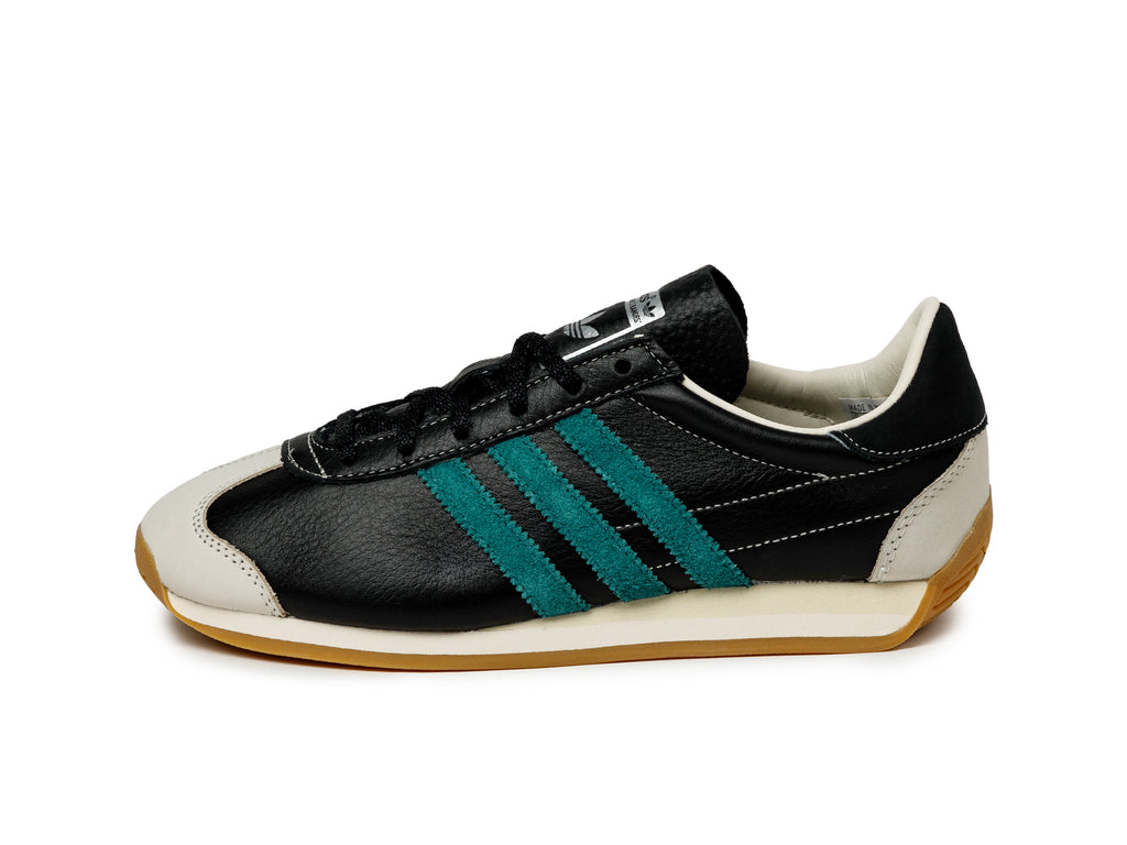 Adidas leather shoes metallic top
