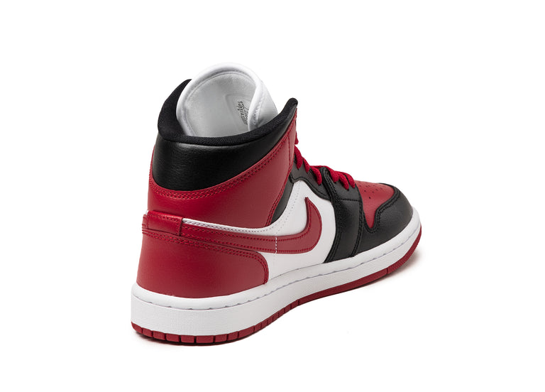 Nike Wmns Air Jordan 1 Mid Bred Toe sneakers bestel nu online