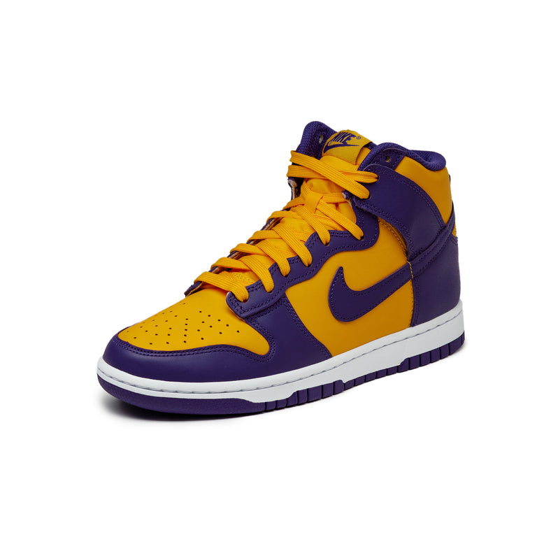 Nike Dunk High Retro *Lakers* onfeet