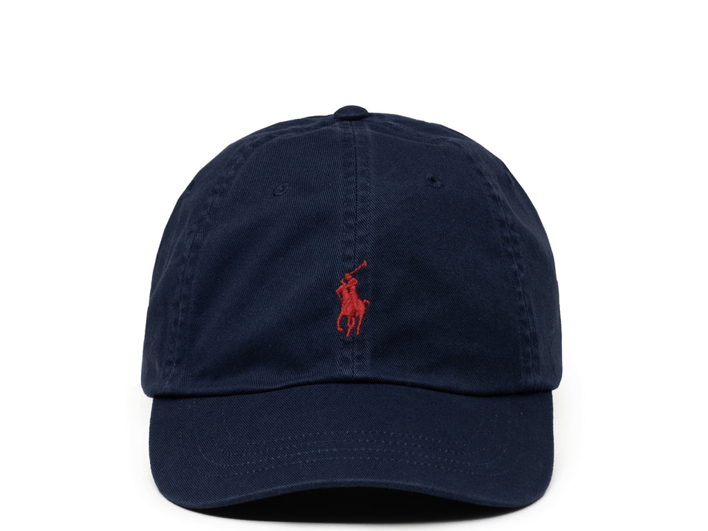 Ralph lauren cap sales navy and red