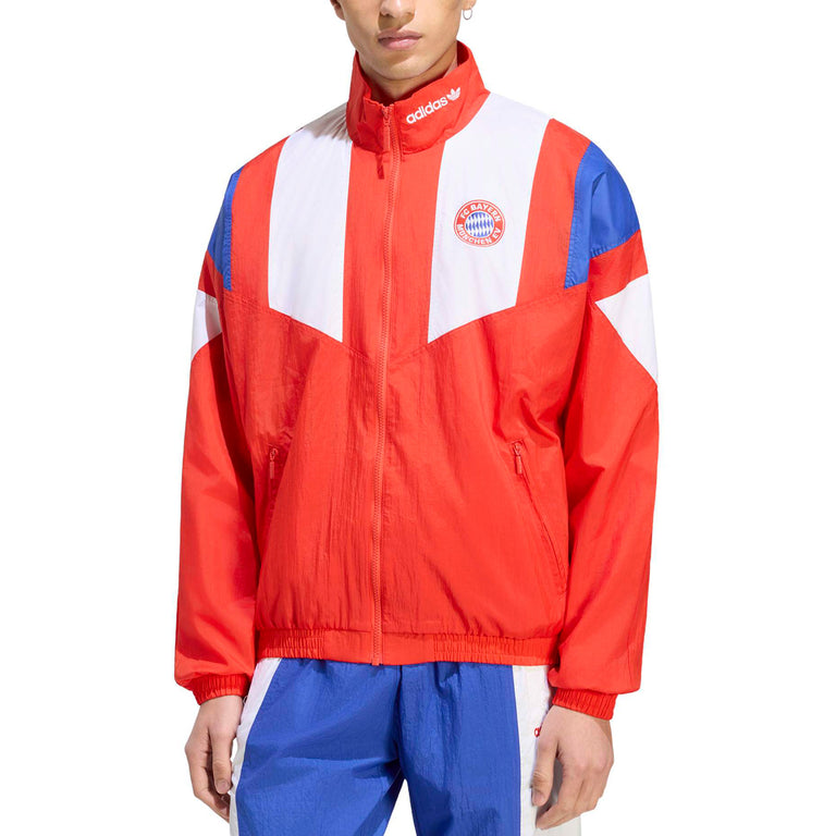 Adidas	FC Bayern Muenchen EQT Track Top - L / Red / White / Semi Lucid Blue - 2
