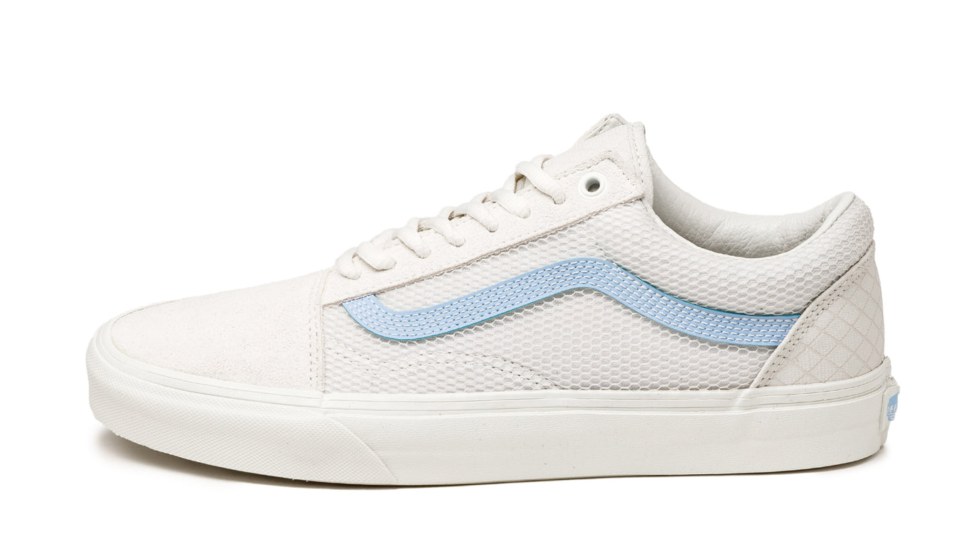 Vans old skool vintage white blue outlet