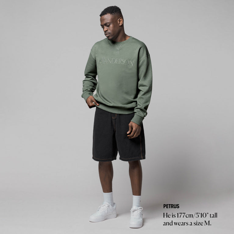 JW Anderson Logo Embroidery Sweatshirt