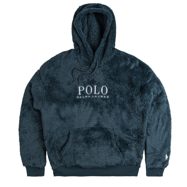 Polo Ralph Lauren Logo Pile Fleece Hoodie – acheter maintenant chez  ASPHALTGOLD !